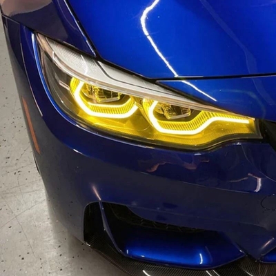 他の色 レモン黄色 天使の目 DRL LEDヘッドライト BMW F80 M3 F32 F82 M4 F36