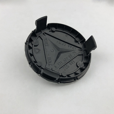 黒 青 75mm 輪輪ハブキャップ 車輪センターキャップ メルセデス・ベンツ A1714000025