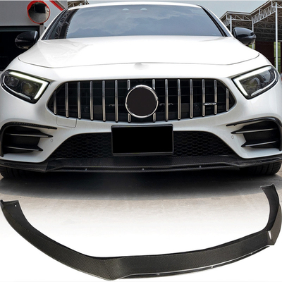 他の炭素繊維C257 フロントバンパー リップスプリッター チン メルセデス・ベンツ CLS CLS 400 スポーツ CLS53 AMG 2018 2019