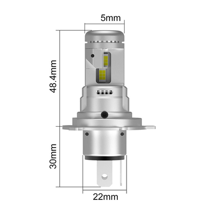 9005 9012 H11H7 H4 LEDカーライト 30W 4000Lmヘッドランプ 6000K色温