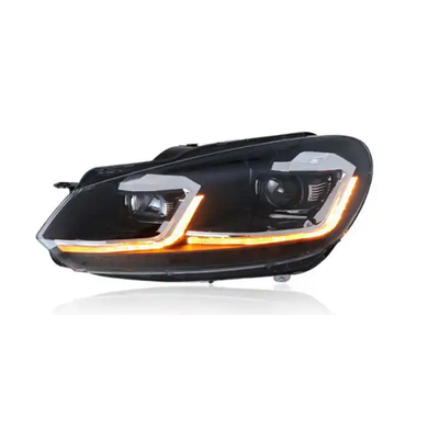 VW ゴルフ 6 LED ヘッドライト DRL シグナルランプ HID バイゼノン 自動車用 2008-2012年