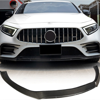 メルセデス・ベンツ CLS CLS400 スポーツ用 100% テストされた炭素繊維 フロント バンパー スポイラー リップ