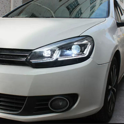 VW ゴルフ 6 LED ヘッドライト DRL シグナルランプ HID バイゼノン 自動車用 2008-2012年