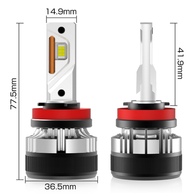 7インチLED電球 G12 20000ルメン 55ワット -40°C- 80°C 自動車用品部品