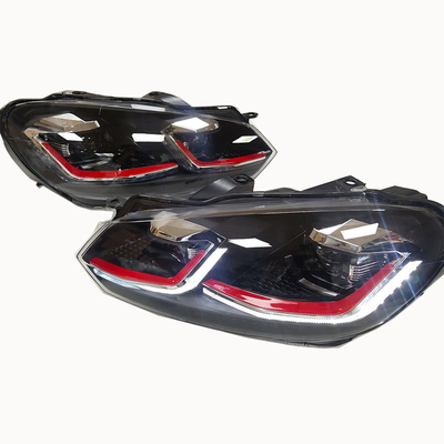 2009-2013年 ゴルフ6 調整されたホラーライト VW VI ハロゲンからゼノン/LED カスタマイズ
