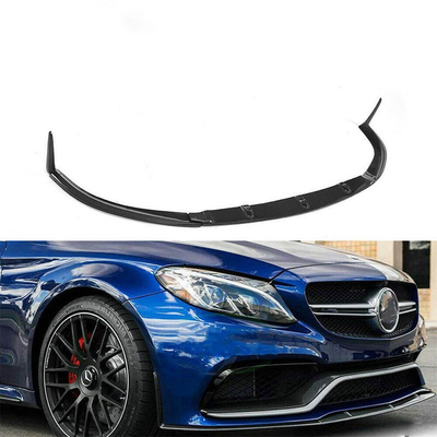 メルセデス・ベンツ C205 C63 カッペ バンパー用 カーボンファイバー フロント・リップ