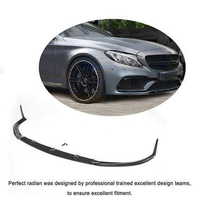メルセデス・ベンツ C205 C63 カッペ バンパー用 カーボンファイバー フロント・リップ