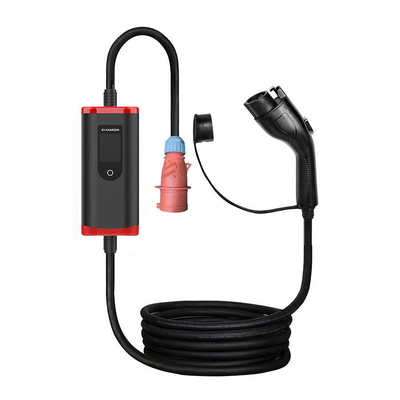 携帯型IP65 8A-32A 2000V 耐電電圧の調整可能なタイプ1EV カーチャージャー