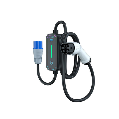 7kWポータブルEV充電器 -30°Cから50°Cの環境温度でのオンボード充電