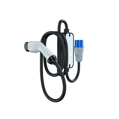 7kWポータブルEV充電器 -30°Cから50°Cの環境温度でのオンボード充電