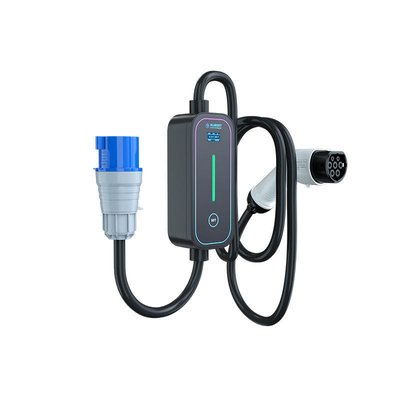 7kWポータブルEV充電器 -30°Cから50°Cの環境温度でのオンボード充電