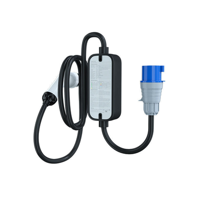 7kWポータブルEV充電器 -30°Cから50°Cの環境温度でのオンボード充電