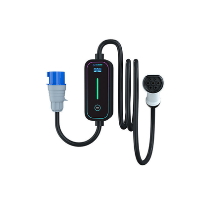 7kWポータブルEV充電器 -30°Cから50°Cの環境温度でのオンボード充電