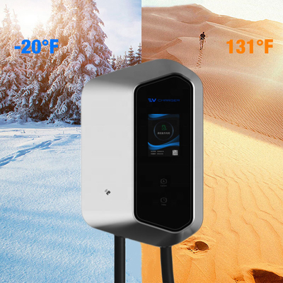 110-240V 入力電圧 9kw 11kw 5M 充電ケーブル TPE ジャケットのEV型1 壁充電器