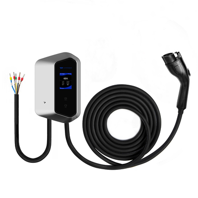110-240V 入力電圧 9kw 11kw 5M 充電ケーブル TPE ジャケットのEV型1 壁充電器