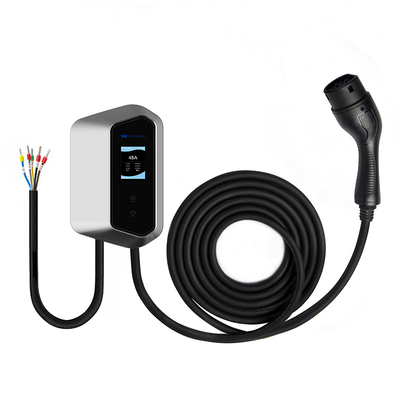 110-240V 入力電圧 9kw 11kw 5M 充電ケーブル TPE ジャケットのEV型1 壁充電器