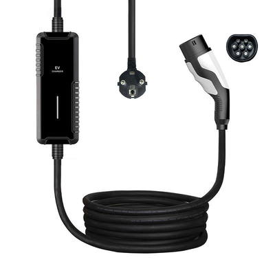 OEM ポータブルEVカー 急速充電ケーブル 5x6.0mm2 2x0.5mm2 ケーブルスペック