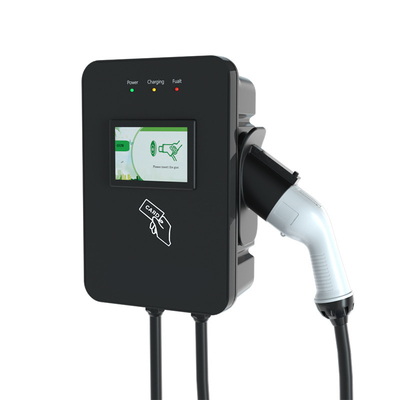 欧州標準の7Kw電気自動車のタッチディスプレイ付き充電装置