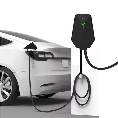 ウォールボックスタイプ2 EV ウォールチャージャー 32A 400V AC 充電ステーション 充電点 7KW 駐車場
