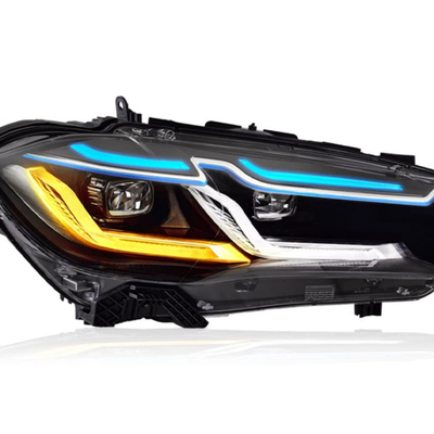 改造されたLED昼間走行灯 LEDターンシグナル LEDヘッドライト組 F15 14-18 BMW X5