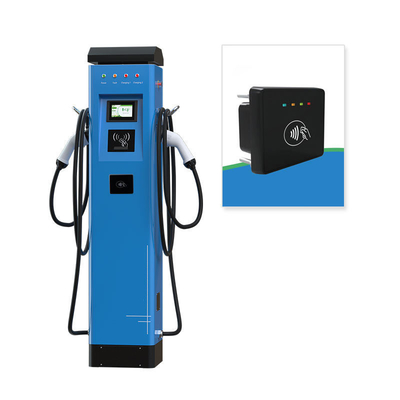Type1/Type2 インターフェース標準内の POS デビットカードリーダー付きの 22Kw AC EV 充電器