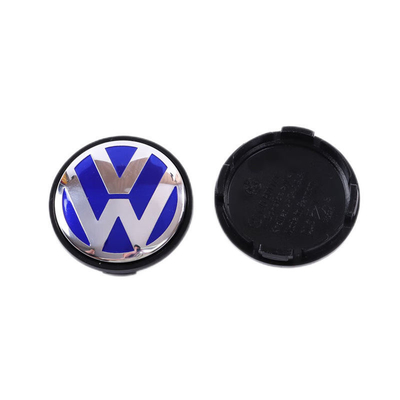 フォルクスワーゲン 68mm 56mm 他の年 カー プラスチック 黒 カスタム ホイール ハブ 中部 キャップカバー