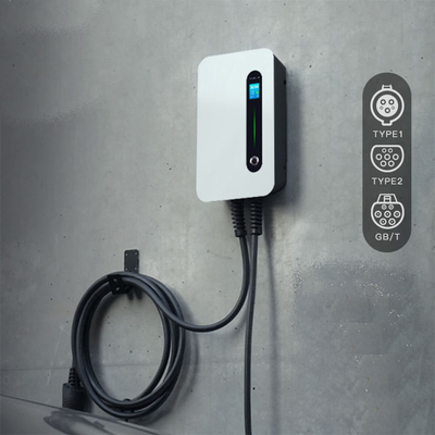 32A 7KW電動車充電器 テスラインターフェイス 標準壁掛け性能