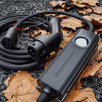 220v-480v 高電源 16KW 型2接続の携帯電気自動車充電装置