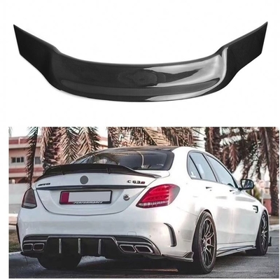 カーフィットメントの他の Mercedes Benz C Class W205 セダン 2015-2019のバックバンクスポイラー