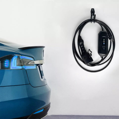 大型 IEC 62196 Type 2 自動車充電器 16A 400V AC モード 2 充電 EVSE 11KW