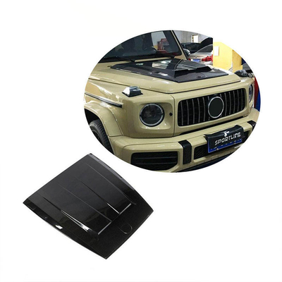 メルセデス・ベンツ Gクラス G500 G550 AMG 2019 グロースブラック カーボンファイバー カーボン・エンジン・フッドカバー
