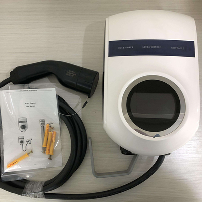 380v 11KW 22KW 8A 16A 24A 32A 5mケーブル長さの2型交換可能充電台
