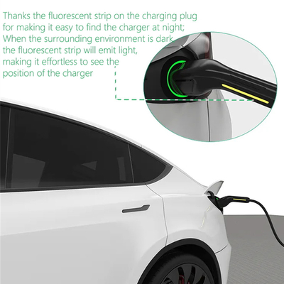 230V AC 32A EVSE 7.4KW J1772 1型 2レベルポータブル電気自動車充電システム