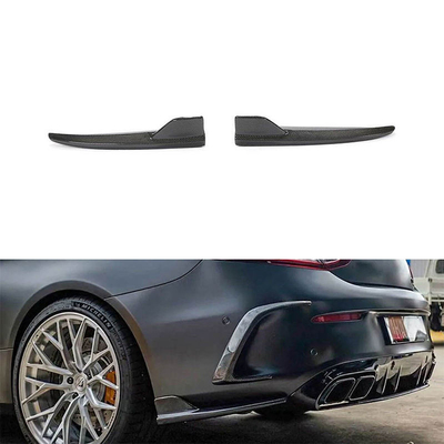 2015年 2019年 メルセデス・ベンツ Cクラス W205 C63 セダン カーボンファイバー 後部バンパー スプリッター プレオン
