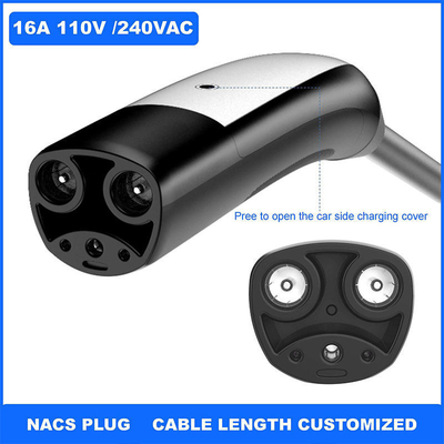直接配送ネットワーク 16A EV充電ケーブル NACSコネクター