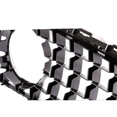 100*25*38cm ABS フロント バンパー メッシュ グリル フロント グリル メルセデス・ベンツ Cクラス W205