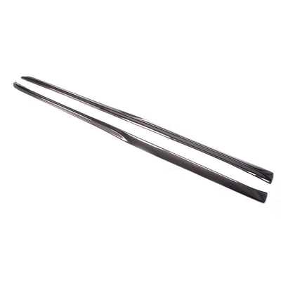 225*20*24cm カーボンファイバーサイドプロテクション サイドスカート メルセデス・ベンツ W205 C205 スポーツ