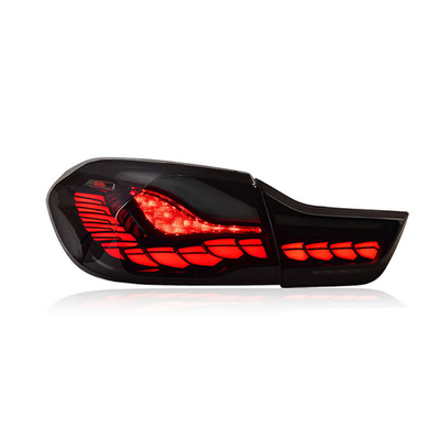 2014-2019 適用可能なリアランプ 走行 ドラゴンスケール スタイルのLED BMW 4シリーズ F32
