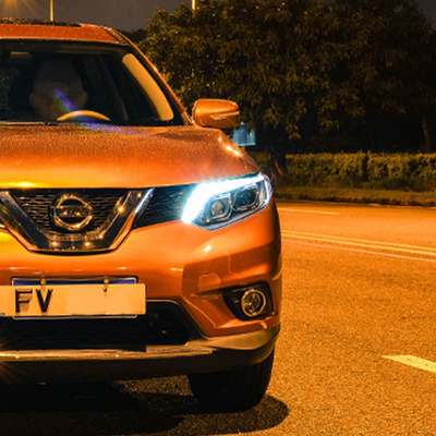 14-16 X-Trail LED 自動車ヘッドライト 改造型 フロントランプ ストリーマー ターン信号ヘッドランプ