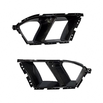 ドライカーボンファイバー G80 M3 フロントバンパーカバー G80 G82 M3 M4 フロント 換気口 トリム