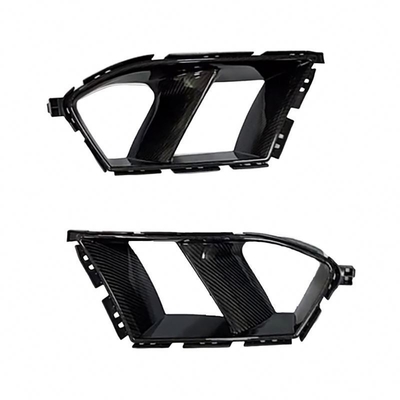 MPスタイル カーボンファイバー フロントバンパー BMW M3 G80 M4 G82 G83用の下空気扇グリル