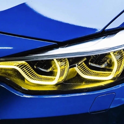 その他 BMW M3 M4 Csl Drl用 LEDボード G80 G22 G82 G23 G26 日間ランニングライト レモン黄色