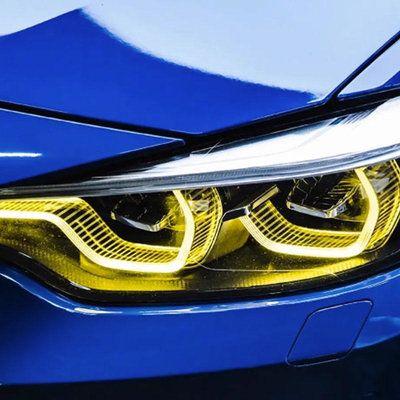 36Wのレモンイエローエンジェルアイモジュール あなたのBMW M3 M4 F80 F82 LCIに完璧な追加