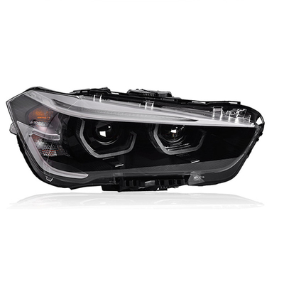 12Vヘッドライト組立 改造されたスプーン 昼間ランニングライト BMW X1用のLEDレーザーレンズ