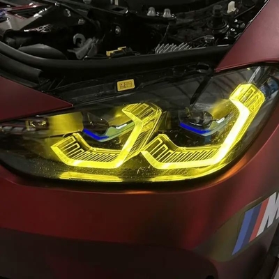 レモンイエローDRL LEDモジュールボードセット BMW M3 G80 M4 G82レーザーヘッドライト 自動車用品