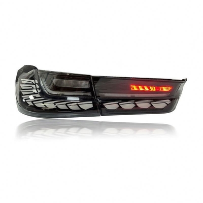 BMW 3 シリーズ G20 G28 の LED 車尾灯 DRL 信号 と ドラゴン スケール 尾灯