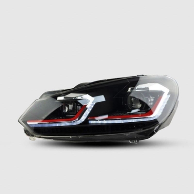 ゴルフ6 ヘッドライト 2009-2012 LED プロジェクター レンズ ダイナミック・シグナル Drl 自動車用品