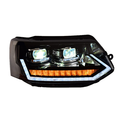 フォルクスワーゲン マルチバン カラベル T5 10-15 モデル向け 12V 改変式 LED ヘッドライト組