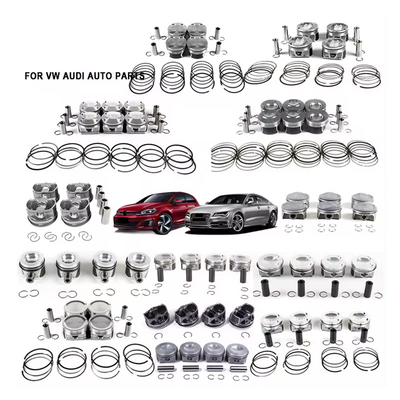 100% テストされたピストンとリング 組立 VW トワレグ Audi ピストンリングに適しています