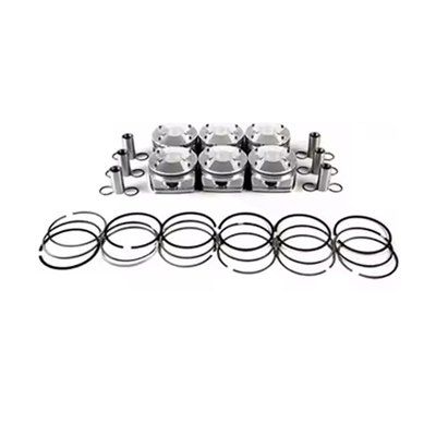 1SEAT VW Audi A6/S6 A7 A8/S8 Q7用のリング付き8tエンジンピストンキット 100%試験